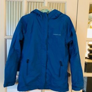 FLEECE-LINED rain jacket